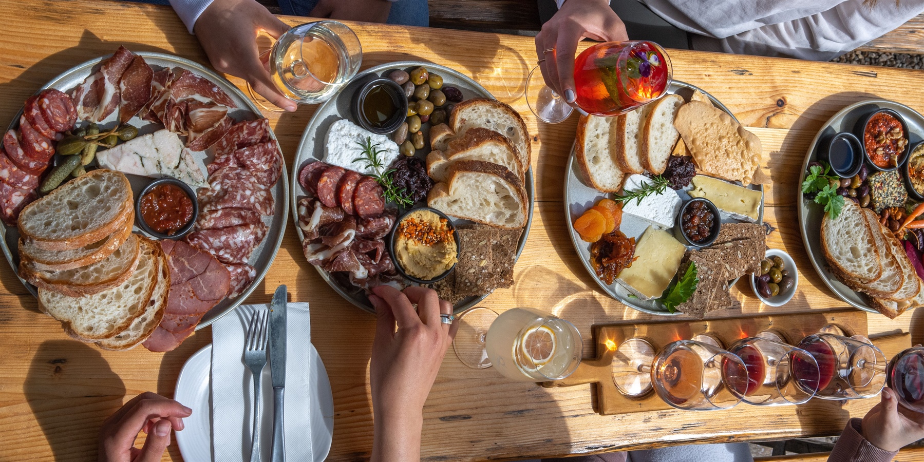 green olive in red hill, group dining, mornington peninsula